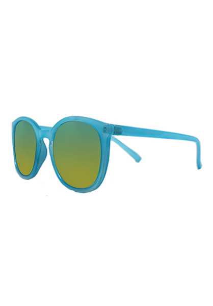 Quay Dixi - Blu Donna Moda Occhiali Da Sole (K7821)